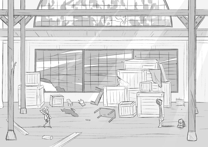 Background study - Abandoned hat factory